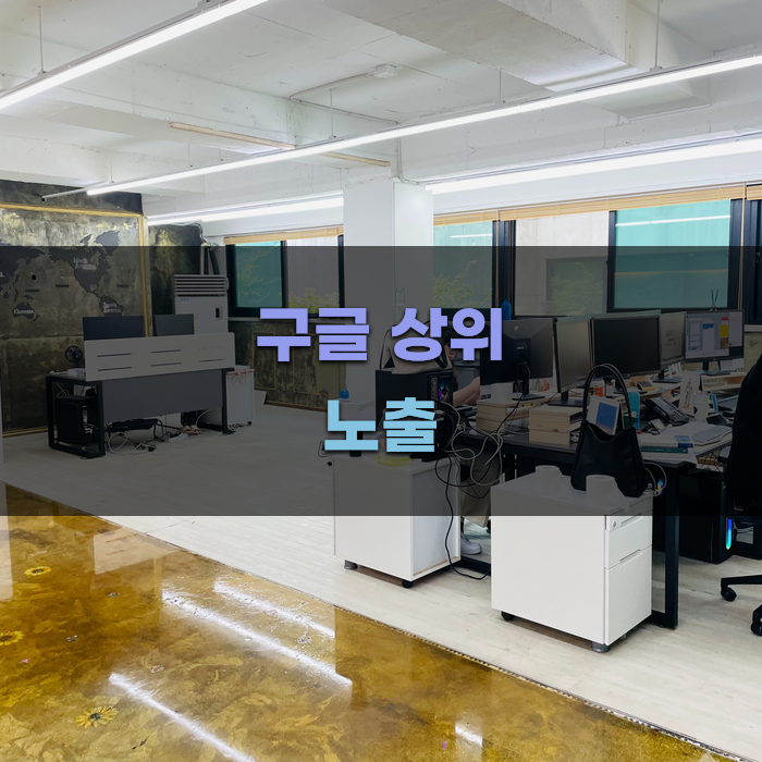 구글 상위 노출 성공을 위한 가이드